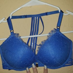 Victoria secret bombshell royal blue lace